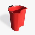 plastic bucket with handle